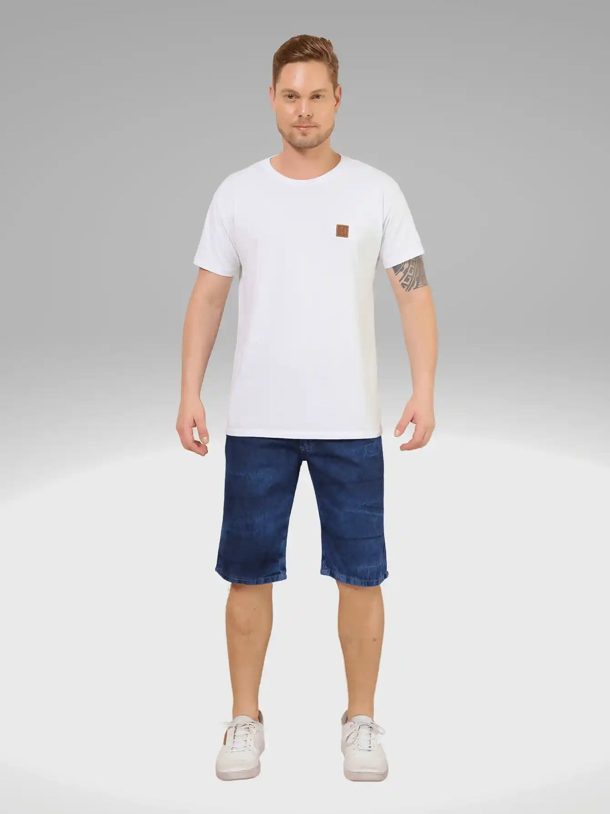 Bermuda Jeans Masculina Azul Escuro Marden Loja Viego bermuda jeans Bermuda Jeans Casual bermuda jeans masculina Bermuda Jeans Masculina Azul Escuro Marden bermuda masculina jeans short jeans masculino