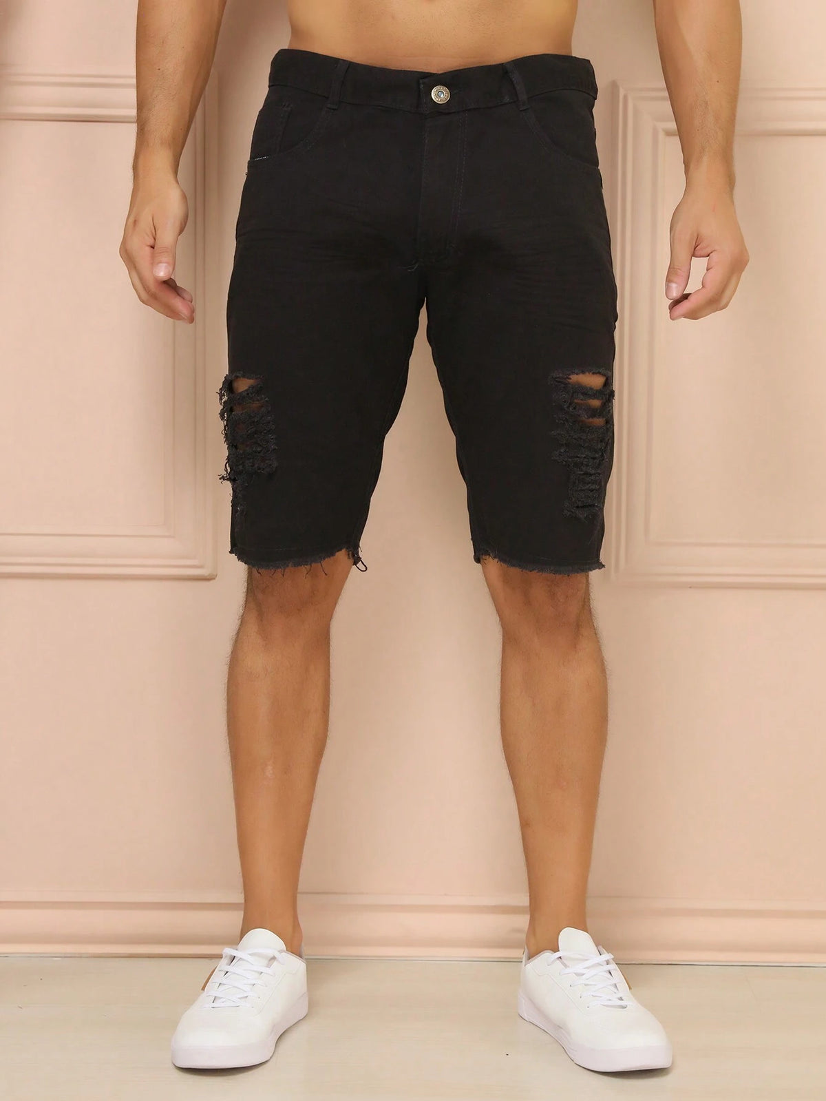 Bermuda Jeans Masculina Rasgado Black Loja Viego bermuda jeans Bermuda Jeans Casual bermuda jeans masculina bermuda jeans masculina rasgado Bermuda Jeans Masculina Rasgado Black bermuda jeans rasgada bermuda masculina jeans short jeans masculino