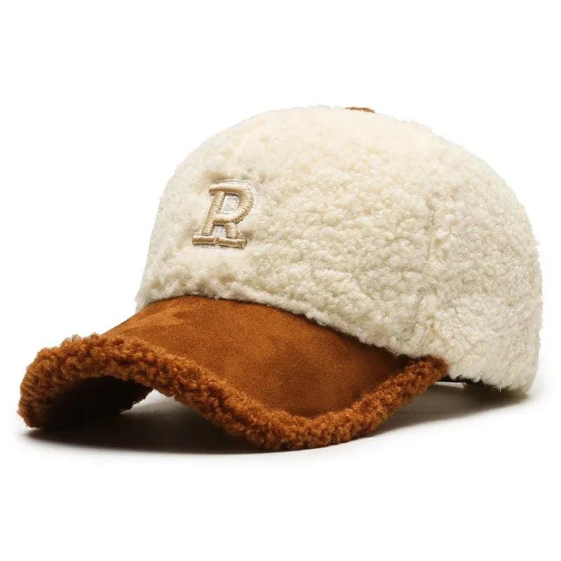 Boné Beisebol Aba Curva Lã Branco & Marrom Loja Viego bone masculino bone masculino original boné Boné Beisebol Boné Beisebol Aba Curva Lã