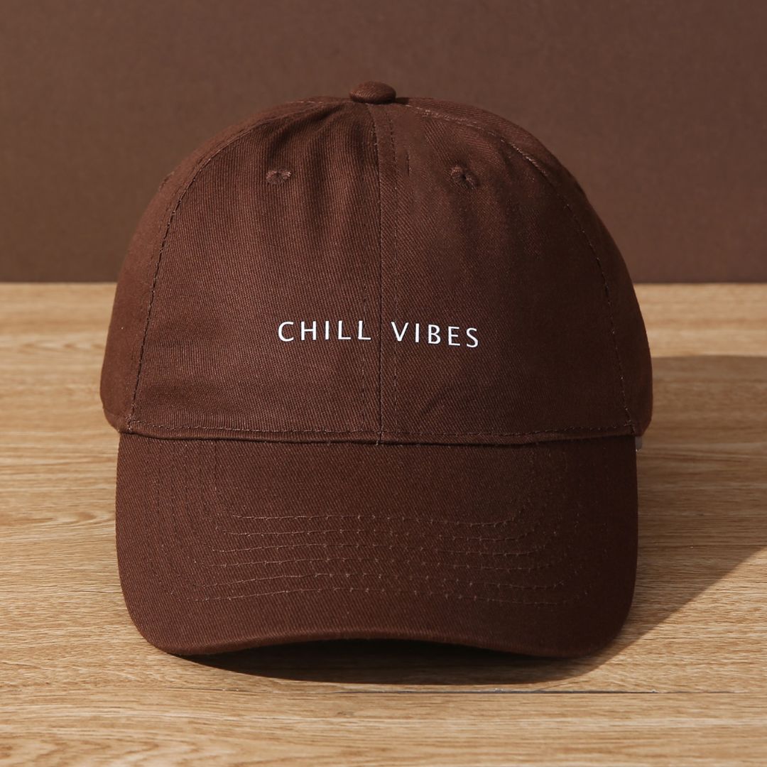 Boné Masculino Marrom Chill Vibes Loja Viego bone masculino bone masculino original boné Boné Beisebol Boné Masculino aba curva Boné Masculino Marrom Chill Vibes