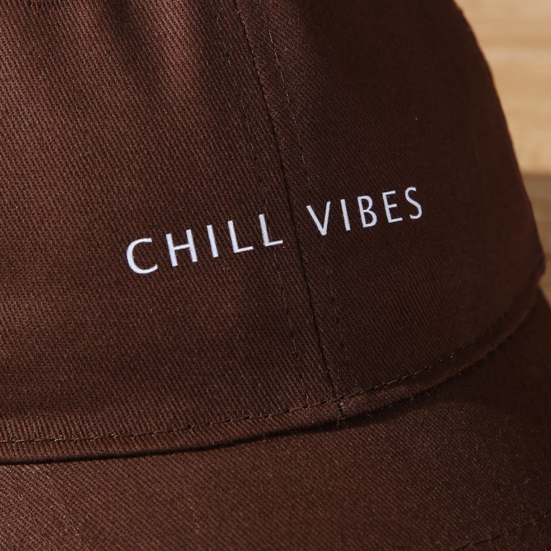 Boné Masculino Marrom Chill Vibes Loja Viego bone masculino bone masculino original boné Boné Beisebol Boné Masculino aba curva Boné Masculino Marrom Chill Vibes
