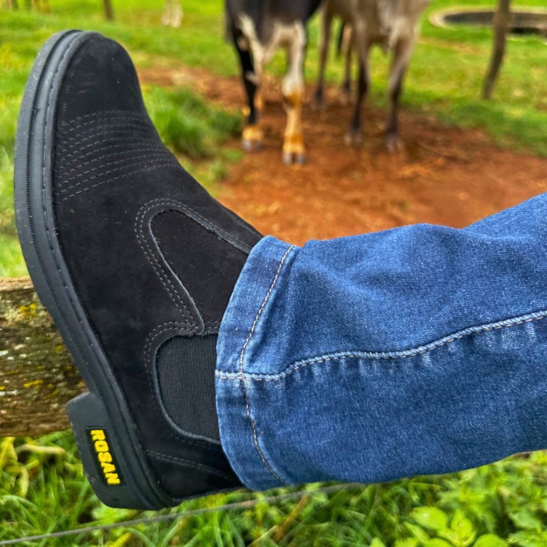 Bota Masculina Trabalho Couro Nobuck Preta Loja Viego bota masculina bota masculina trabalho Bota Masculina Trabalho Couro Nobuck Preta bota para trabalho Botas