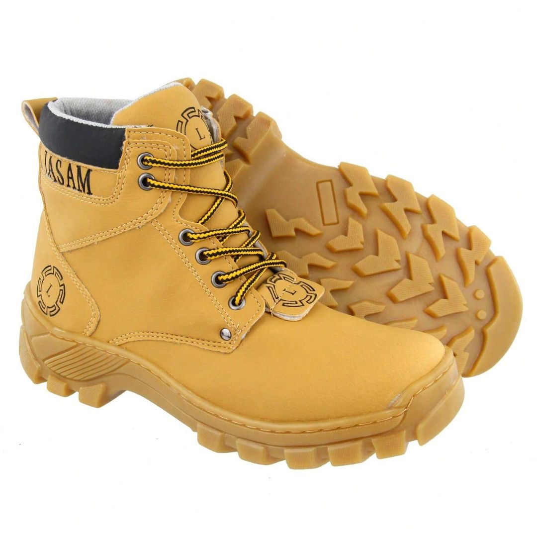 Bota Masculina Trabalho Modelo Resistente Lasam Loja Viego bota antiderrapante masculina bota com biqueira reforçada bota confortável para trabalho bota de couro masculina bota de segurança masculina bota de trabalho masculina bota durável masculina bota Lasam masculina. bota masculina bota masculina trabalho Bota Masculina Trabalho Modelo Resistente Lasam bota para trabalho bota resistente masculina Botas calçado de trabalho masculino