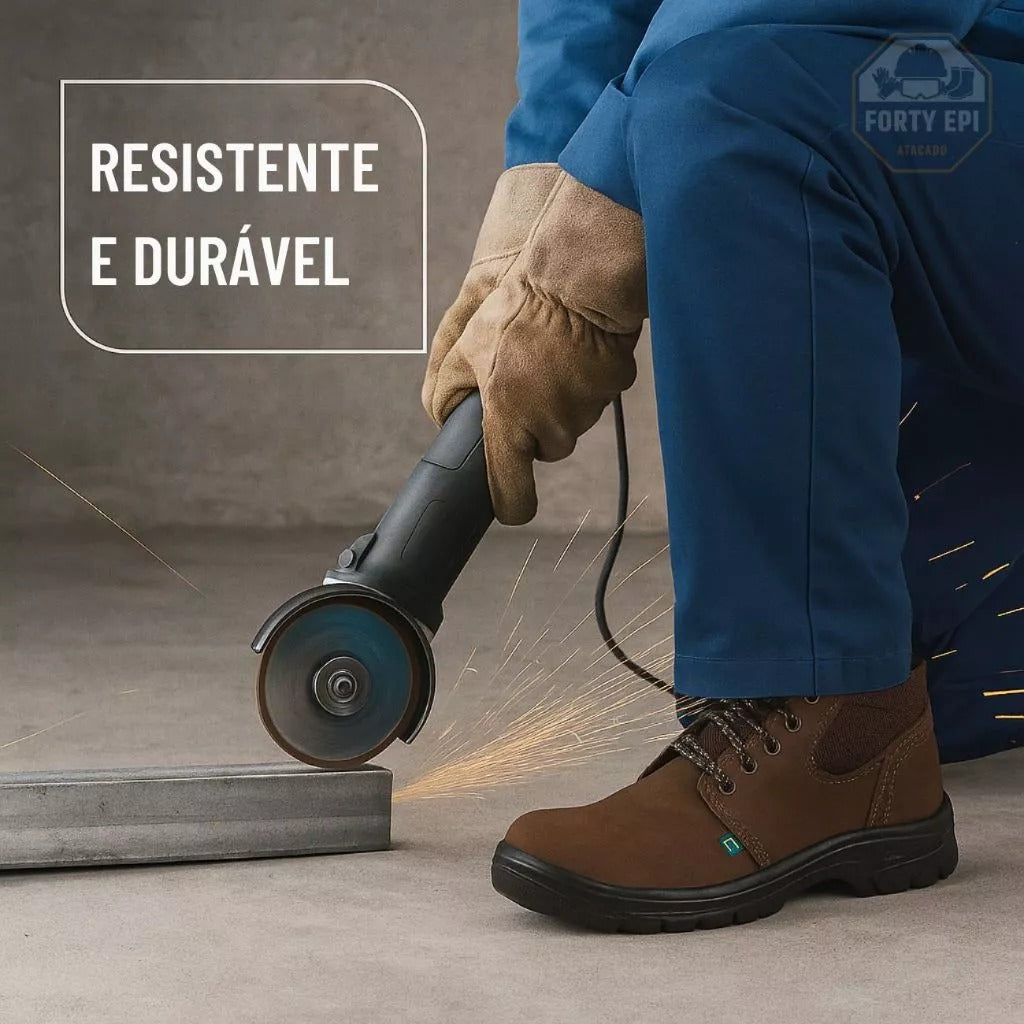 Bota Masculina Trabalho Segurança Modelo Ecosafety Loja Viego Bota de Segurança bota masculina bota masculina trabalho Bota Masculina Trabalho Segurança Modelo Ecosafety bota para trabalho Botas