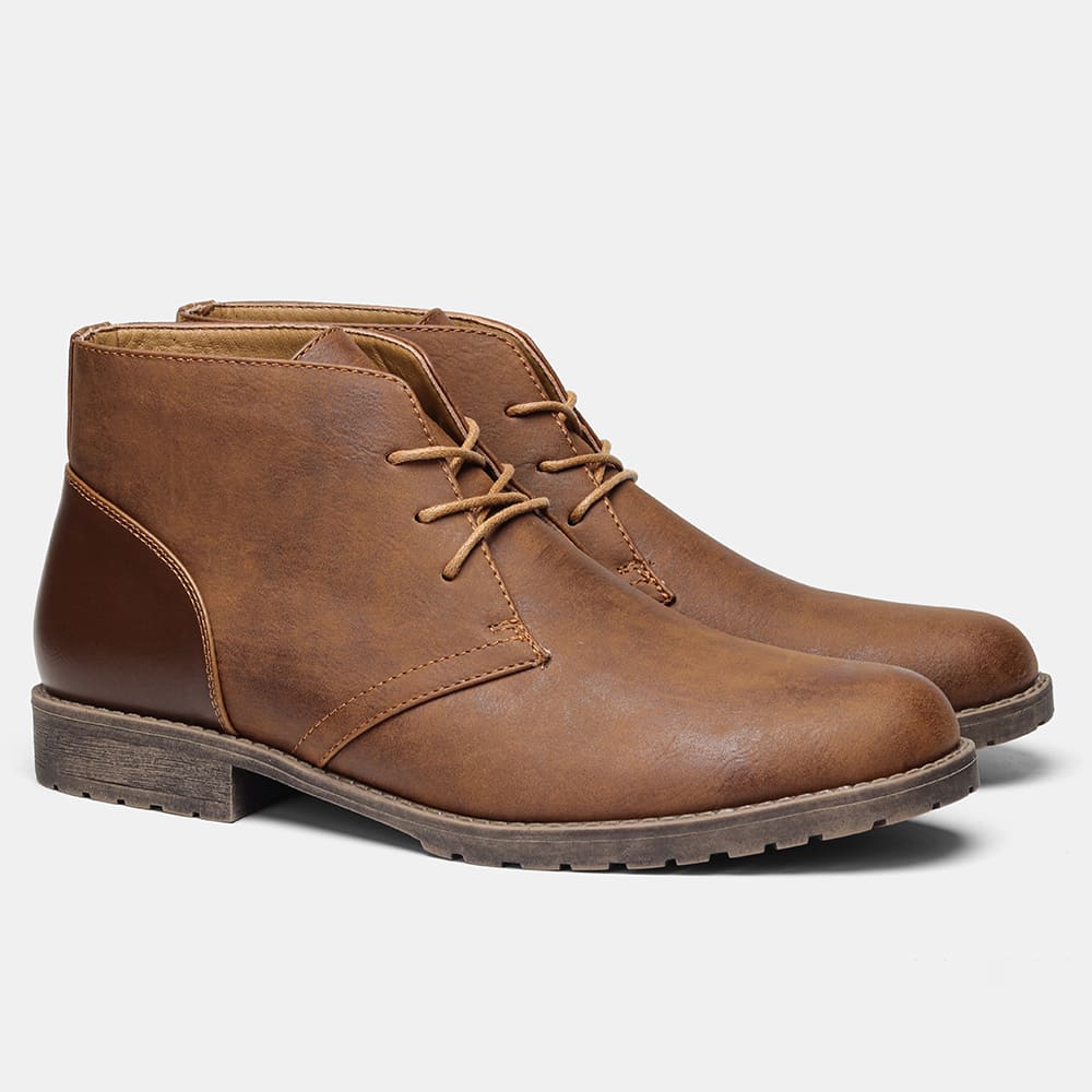 Bota Masculino de Couro Marrom Estilo Retrô Americano Loja Viego bota cano curto bota casual bota com sola tratorada bota de couro Bota de couro legítimo Bota de couro marrom bota de couro masculina bota de inverno bota estilo americano bota marrom bota masculina bota masculina confortável Bota Masculino de Couro Marrom Estilo Retrô Americano bota moc toe bota para trabalho. bota retrô Bota rústica masculina Botas calçado masculino Calçados masculinos de qualidade