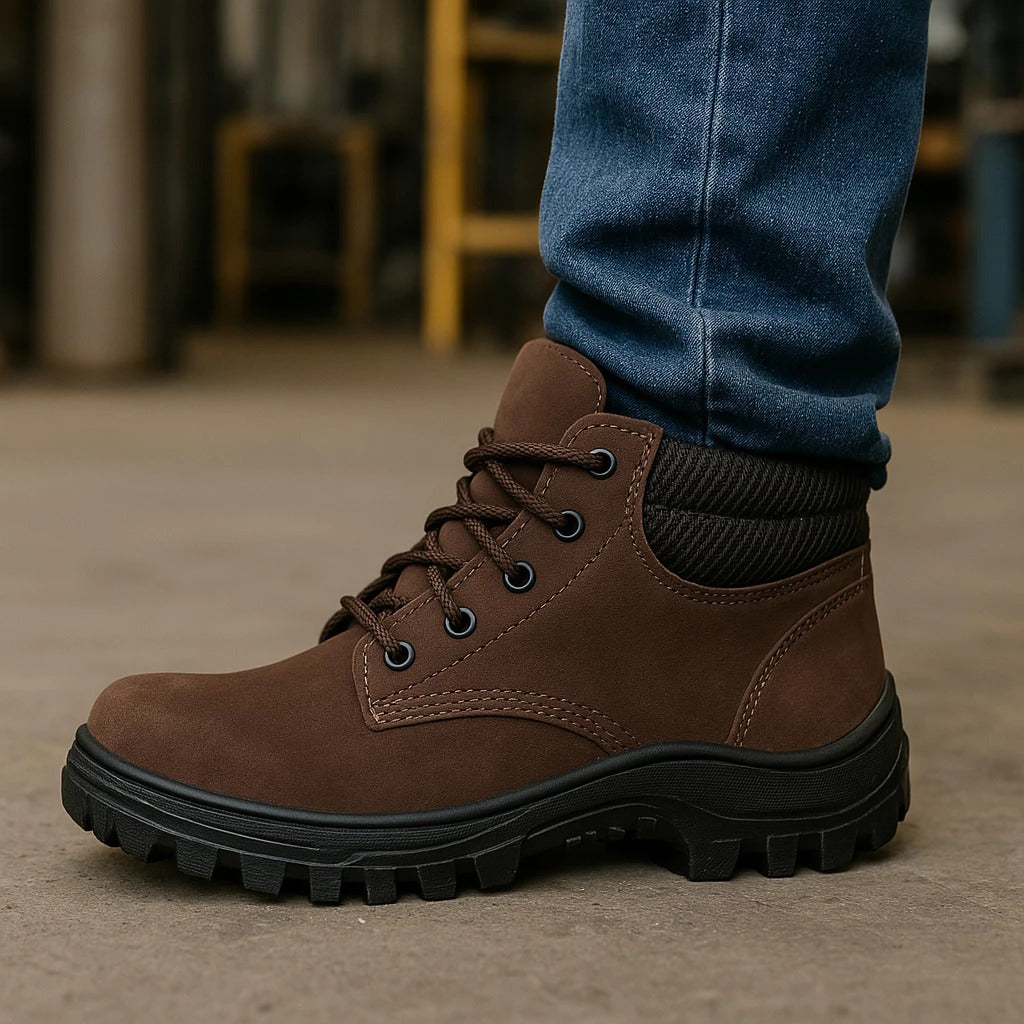 Bota Segurança Masculina Trabalho Couro Viego Loja Viego Bota de Segurança bota masculina bota masculina trabalho bota para trabalho Bota Segurança Masculina Trabalho Couro Viego Botas