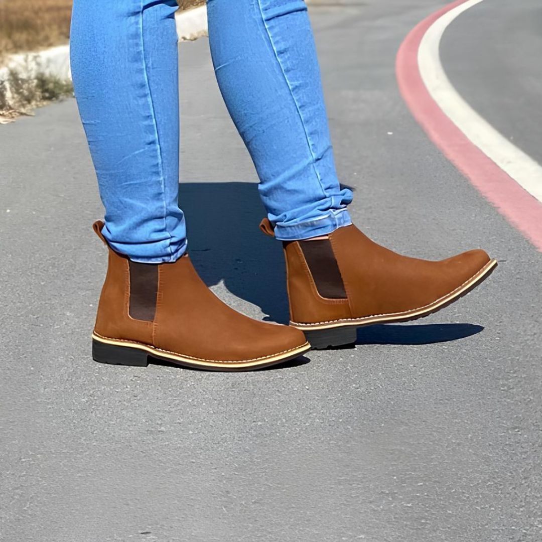 Bota Chelsea Masculina de Couro Legítimo Ruben Loja Viego Bonita Masculina Chelsea bota Bota chelsea Bota chelsea couro Bota Chelsea Masculina de Couro Legítimo Ruben bota chelsea masculina look botina chelsea