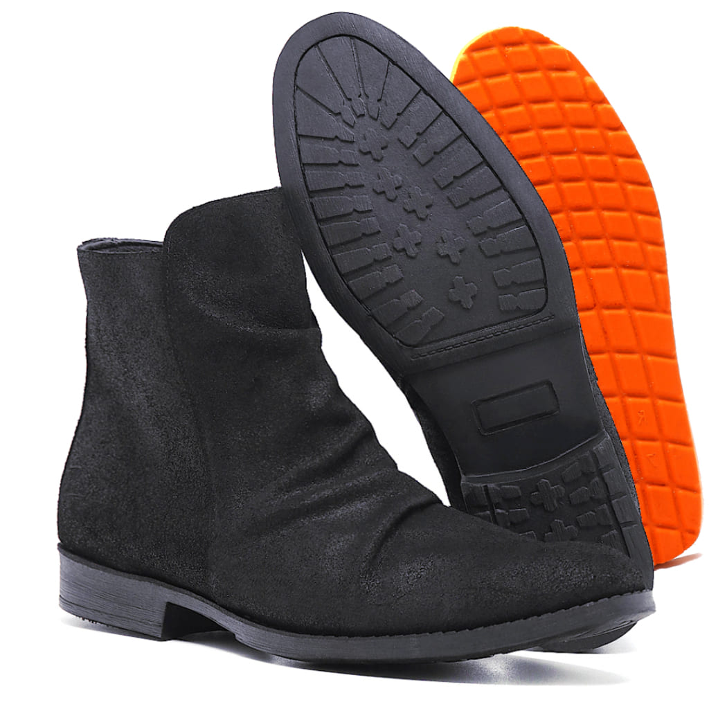 Bota Masculina de Couro Punk Vintage Loja Viego bota couro bota de couro bota de couro masculina bota masculina Bota Masculina de Couro Punk Vintage bota punk bota vintage Botas