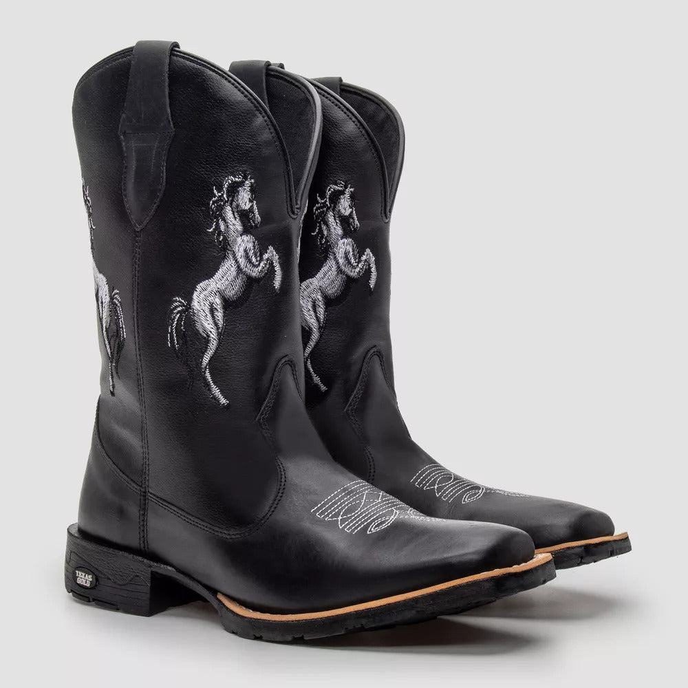 Bota Texana Masculina Country em Couro - Black Horse Loja Viego bota country texana bota masculina country texana bota masculina texana country bico quadrado bota texana bota texana country cano longo masculina bota texana country masculina bota texana masculina Bota Texana Masculina Country em Couro - Black Horse Bota Texana Masculina Country em Couro - Horse botina masculina country texana texana