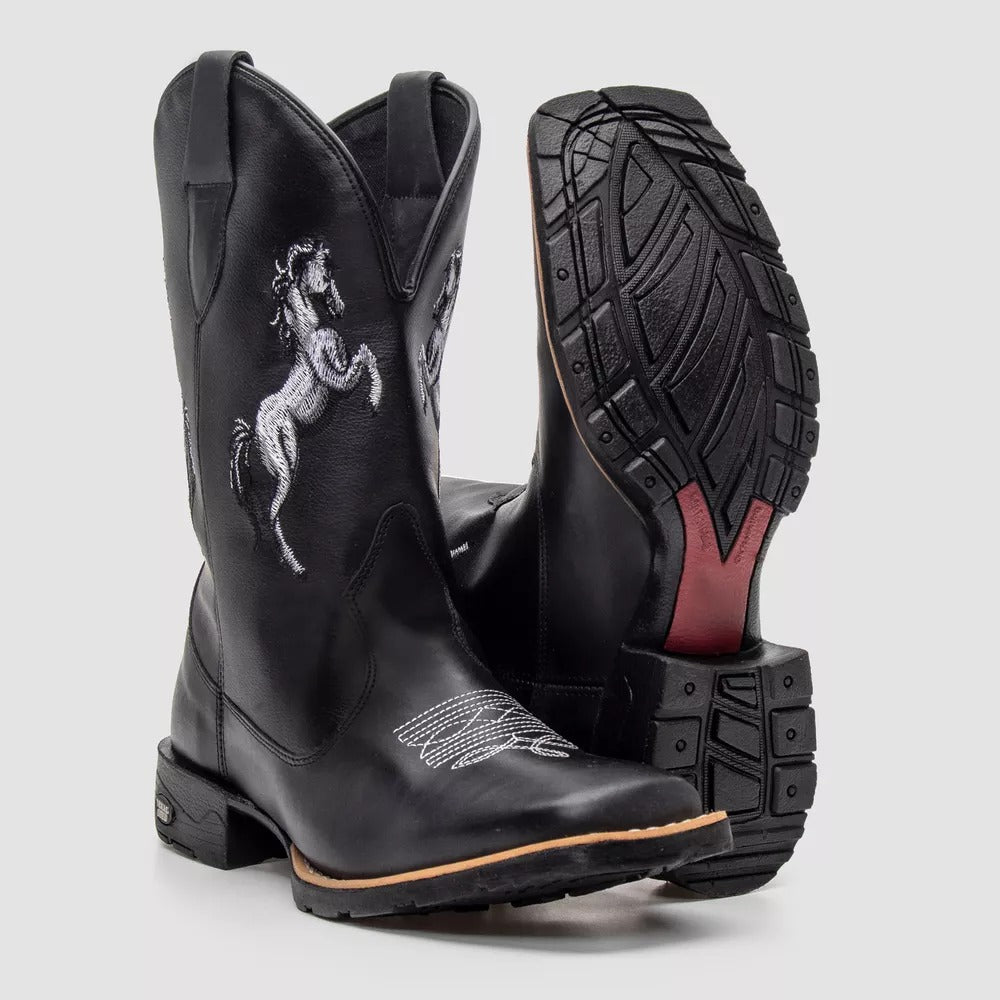 Bota Texana Masculina Country em Couro - Black Horse Loja Viego bota country texana bota masculina country texana bota masculina texana country bico quadrado bota texana bota texana country cano longo masculina bota texana country masculina bota texana masculina Bota Texana Masculina Country em Couro - Black Horse Bota Texana Masculina Country em Couro - Horse botina masculina country texana texana