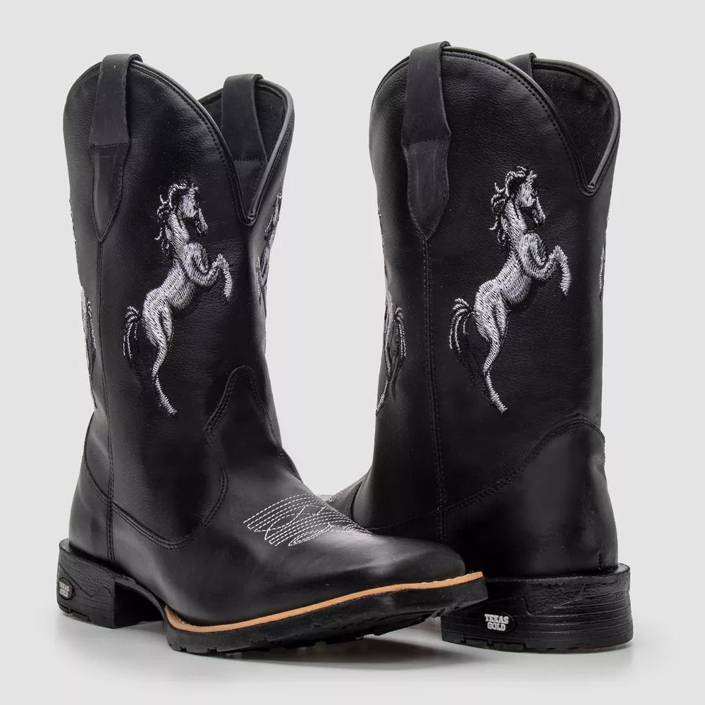 Bota Texana Masculina Country em Couro - Black Horse Loja Viego bota country texana bota masculina country texana bota masculina texana country bico quadrado bota texana bota texana country cano longo masculina bota texana country masculina bota texana masculina Bota Texana Masculina Country em Couro - Black Horse Bota Texana Masculina Country em Couro - Horse botina masculina country texana texana