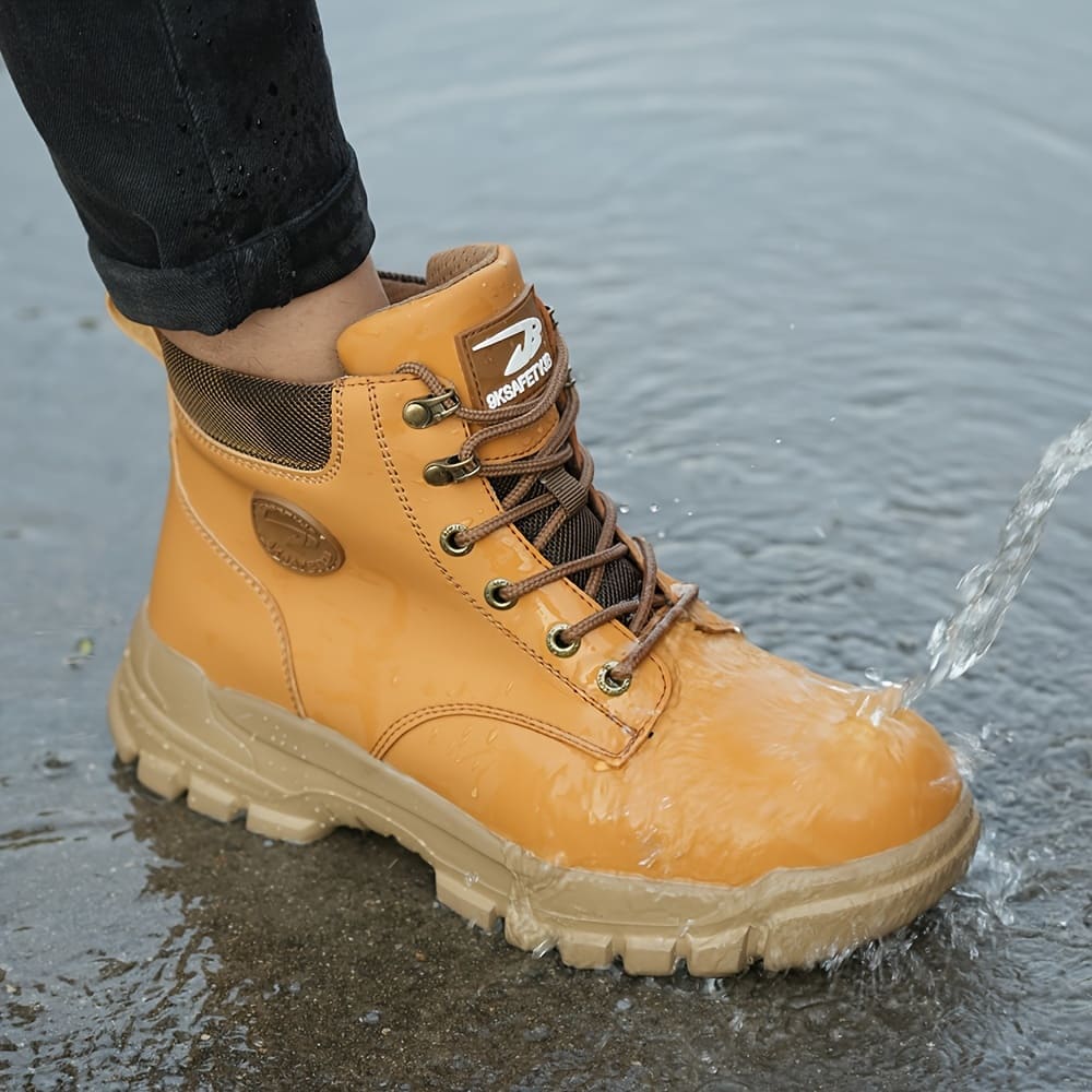 Bota de Segurança Para Trabalho Masculina Robusta