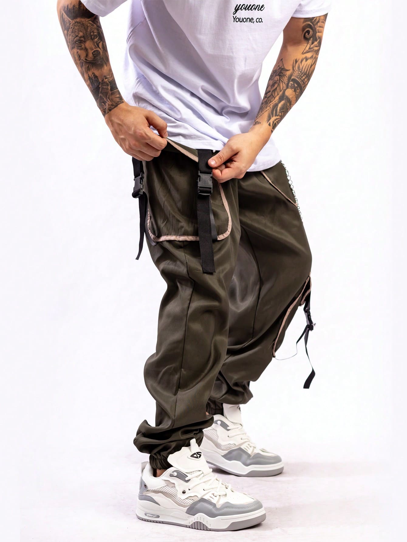 Calça Cargo Jogger Masculino Trapper Rapper Verde Loja Viego calça bege masculina calça cargo jogger Calça Cargo Jogger Masculino Trapper Rapper Verde calça cargo masculina calça casual masculina calça confortável masculina calça de academia masculina calça estiloso masculino Calça Jogger calça jogger masculina calça jogger para homem calça sarja masculina calça urbana masculina calça versátil masculina
