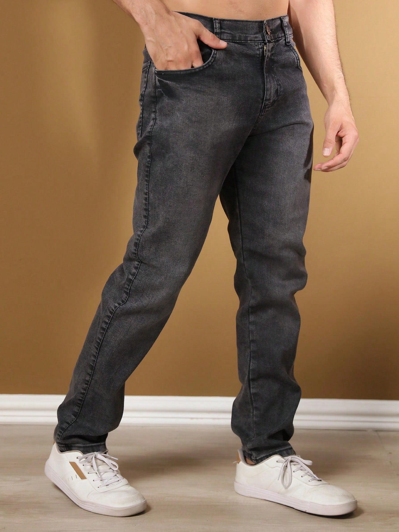 Calça Jeans Masculina Preta Com Elastano Viego Loja Viego calça jeans calça jeans masculina calça jeans masculina preta Calça Jeans Masculina Preta Com Elastano Viego calça jeans preta