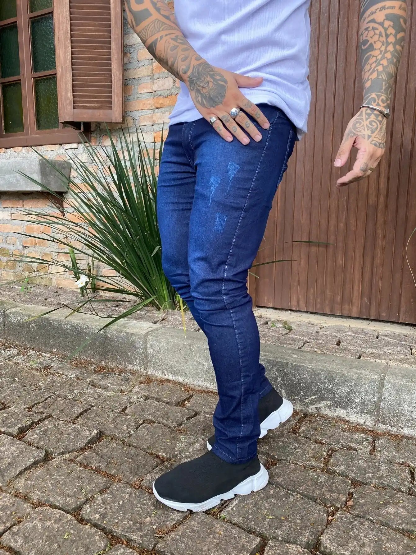 Calça Jeans Masculina Slim com Elastano | Flow Loja Viego calça jeans calça jeans masculina calça jeans masculina slim Calça Jeans Masculina Slim com Elastano | Flow