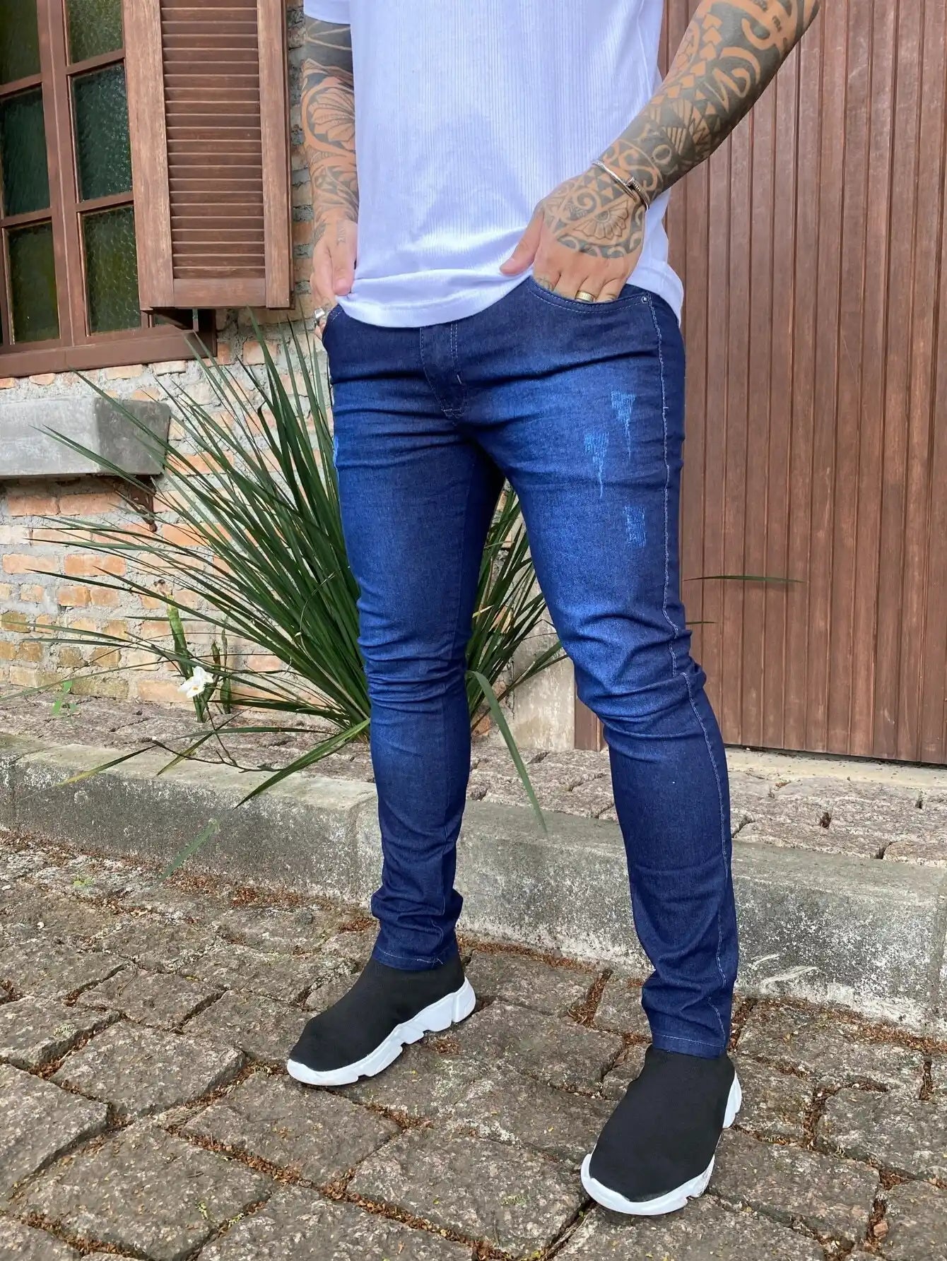 Calça Jeans Masculina Slim com Elastano | Flow Loja Viego calça jeans calça jeans masculina calça jeans masculina slim Calça Jeans Masculina Slim com Elastano | Flow