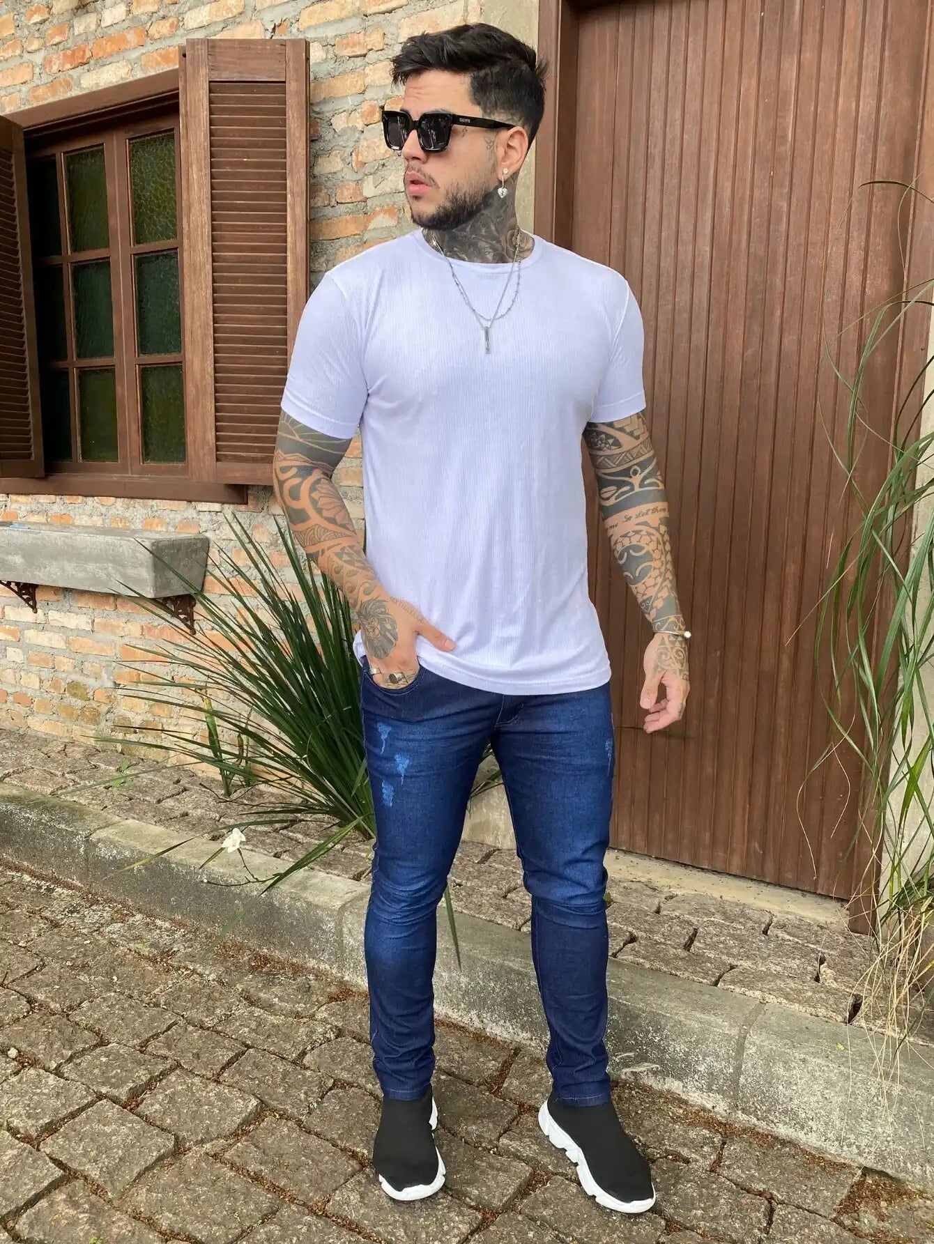 Calça Jeans Masculina Slim com Elastano | Flow Loja Viego calça jeans calça jeans masculina calça jeans masculina slim Calça Jeans Masculina Slim com Elastano | Flow