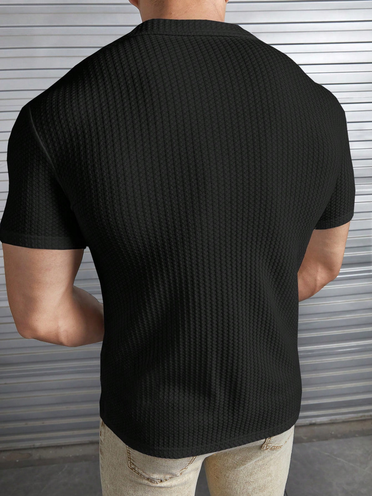 Camisa Polo Masculina Preta Summer Loja Viego
