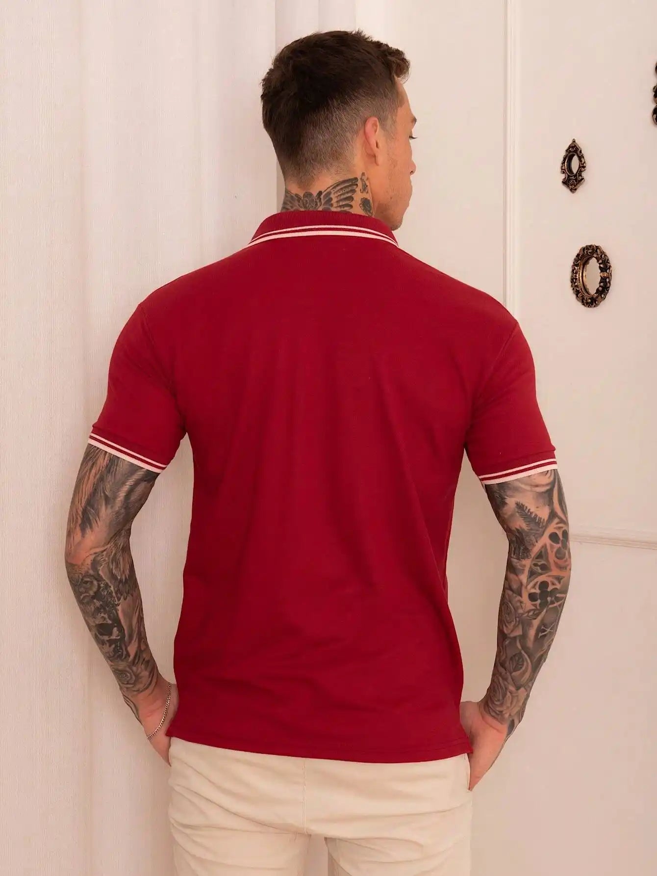 Camisa Polo Masculina Vermelha Modelo Piquet Loja Viego camisa polo Camisa Polo Branca Camisa Polo Masculina Branca camisa polo masculina original Camisa Polo Masculina Vermelha Modelo Piquet camisa polo vermelha camiseta polo polo polo camiseta