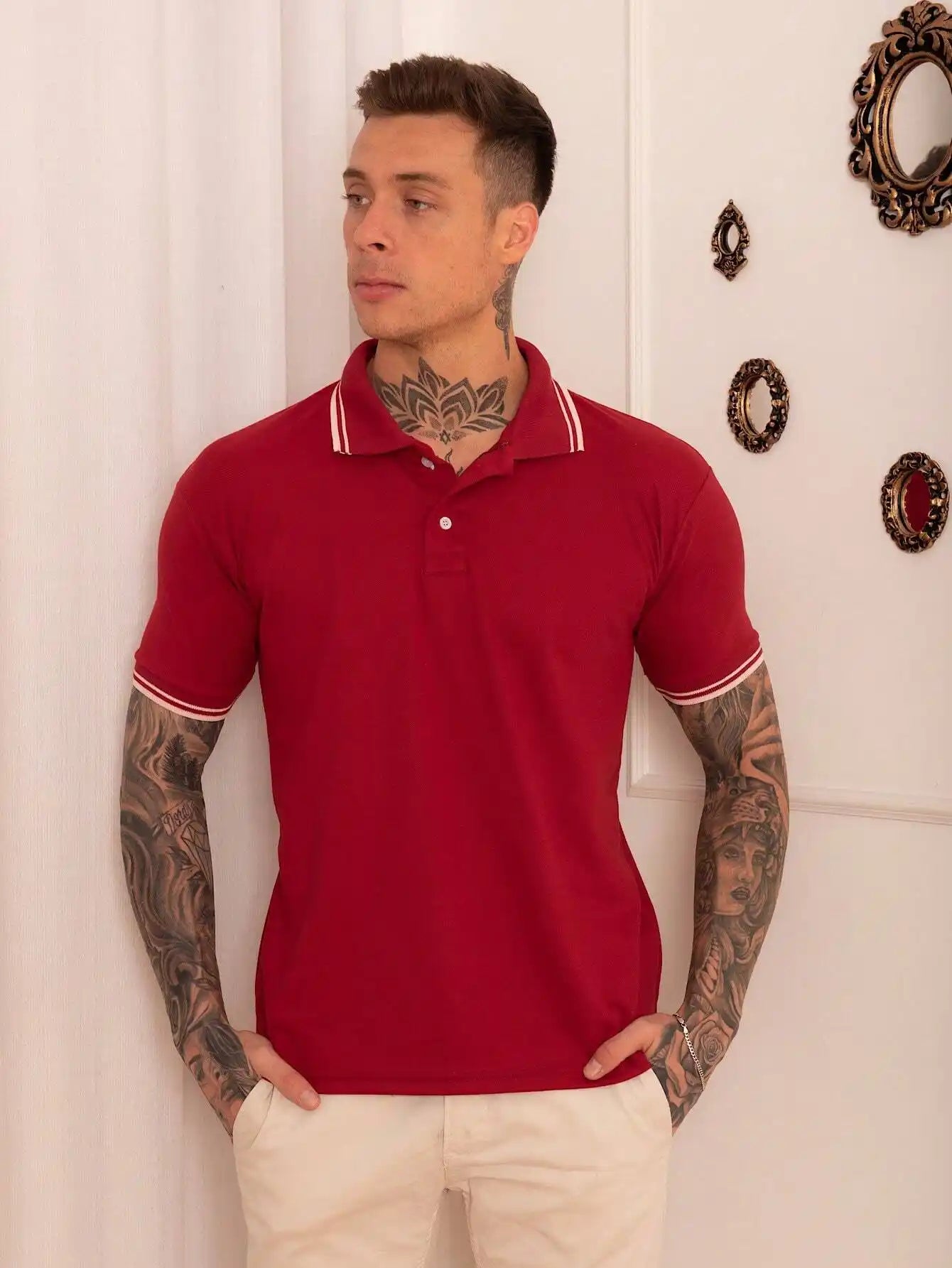 Camisa Polo Masculina Vermelha Modelo Piquet Loja Viego camisa polo Camisa Polo Branca Camisa Polo Masculina Branca camisa polo masculina original Camisa Polo Masculina Vermelha Modelo Piquet camisa polo vermelha camiseta polo polo polo camiseta