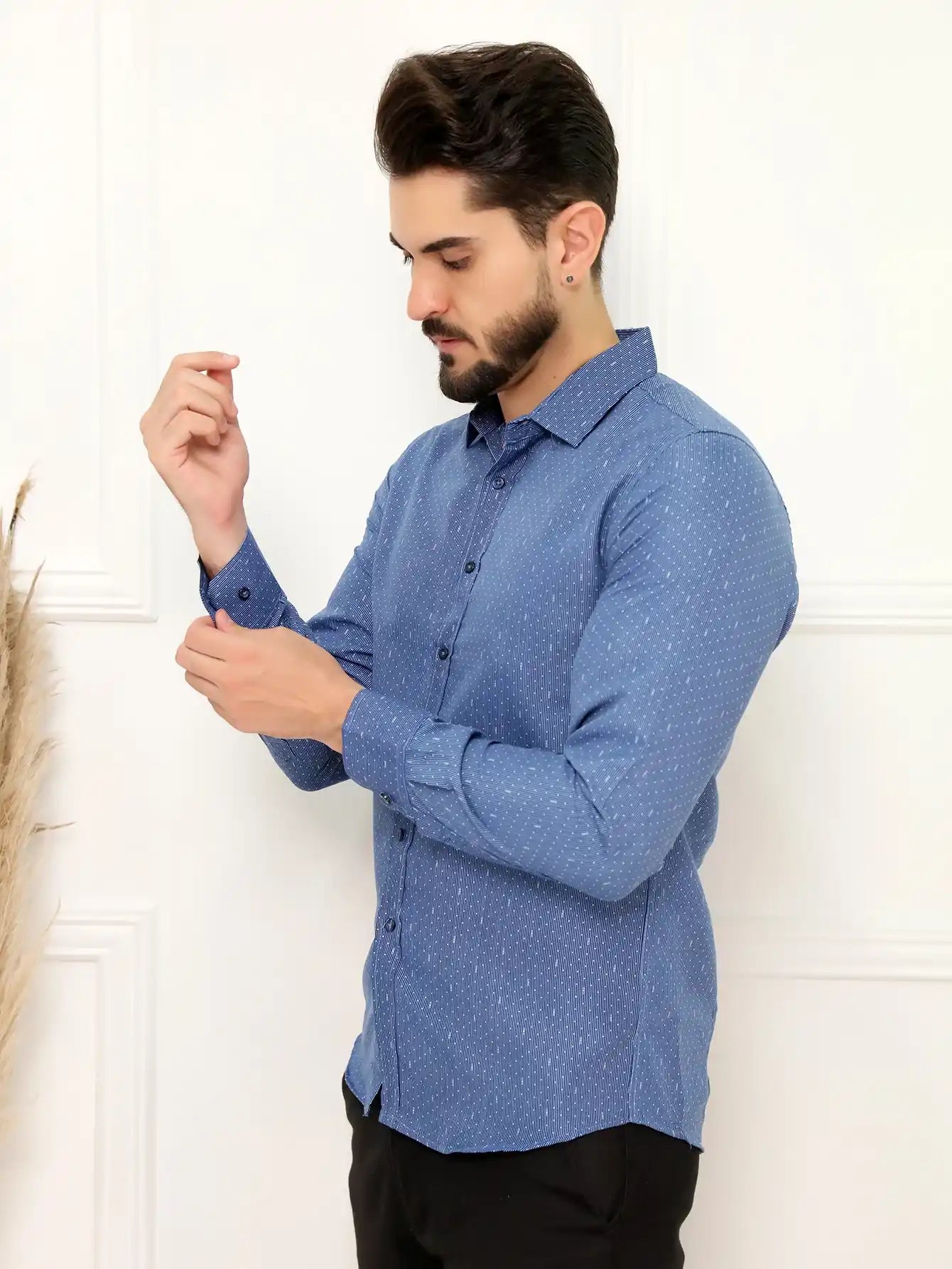 Camisa Social Masculina Manga Longa Azul Army Loja Viego camisa manga longa xadrez camisa social camisa social masculina Camisa Social Masculina Manga Longa Azul Army Camisa Social Masculina mango longa camisa xadrez social