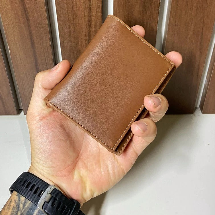 Carteira Masculina Couro Compacta Viego Marrom Loja Viego Carteira de Couro Carteira Masculina Carteira Masculina Couro Compacta Viego Carteira Masculina Couro Preta Compacta Cartões CNH carteira porta cartoes Carteira Slim