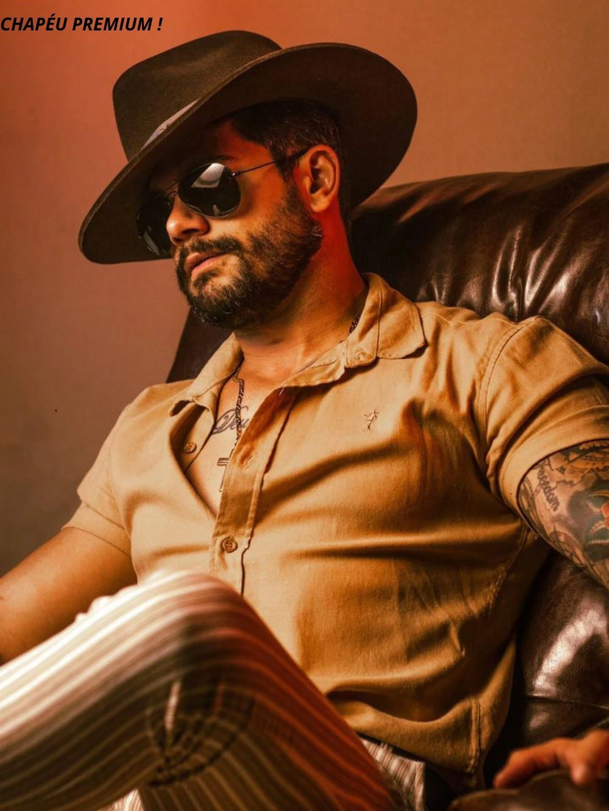 Chapéu Country Gustavo Lima Premium Loja Viego