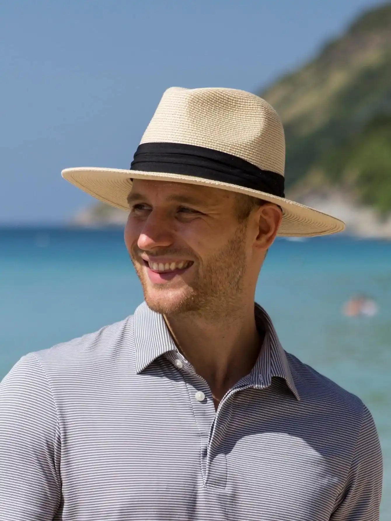 Chapéu Panamá Com Fita Premium Loja Viego chapeu de panama chapeu panamá Chapéu Masculino Chapéu Panamá Com Fita Premium chapéu panamá original panamá chapéu