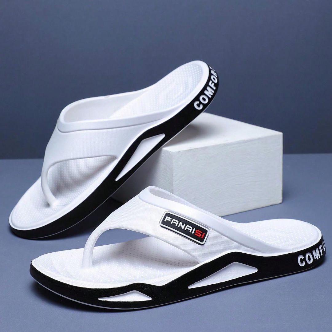 Chinelo Masculino Branco Street Fanai Loja Viego chinelo masculino Chinelo Masculino Branco Street Fanai