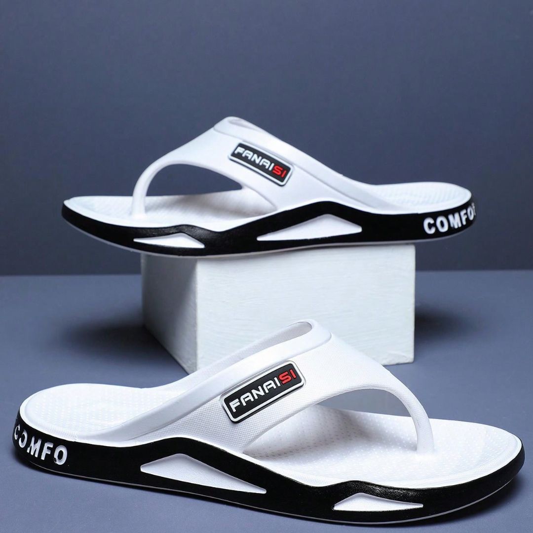 Chinelo Masculino Branco Street Fanai Loja Viego chinelo masculino Chinelo Masculino Branco Street Fanai