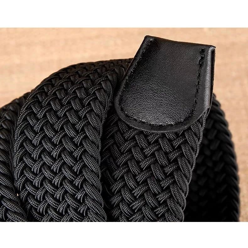 Cinto Masculino Tecido Trançado com Ponteiras Em Couro Loja Viego cinto de catraca social cinto fivela automatica cinto masculino fivela automatica cinto masculino fivela catraca cinto masculino fivela fechada Cinto Masculino Tecido Trançado com Ponteiras Em Couro