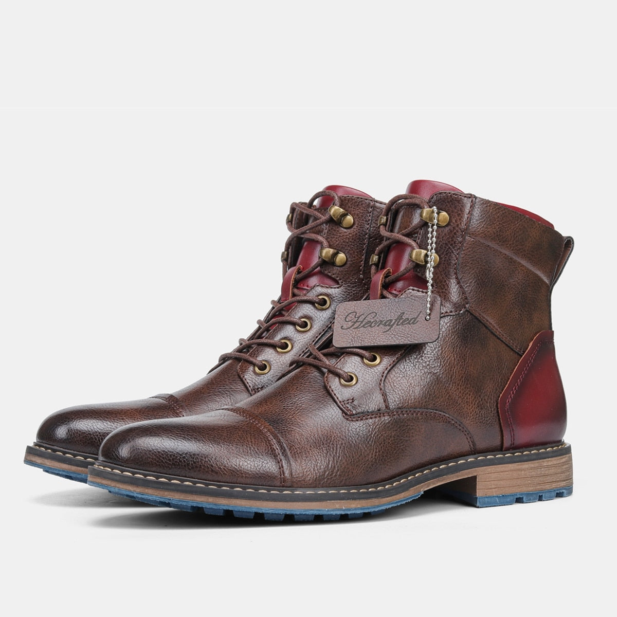 Bota Marrom Estilo Bota Masculina Bota De Couro Masculina Cano