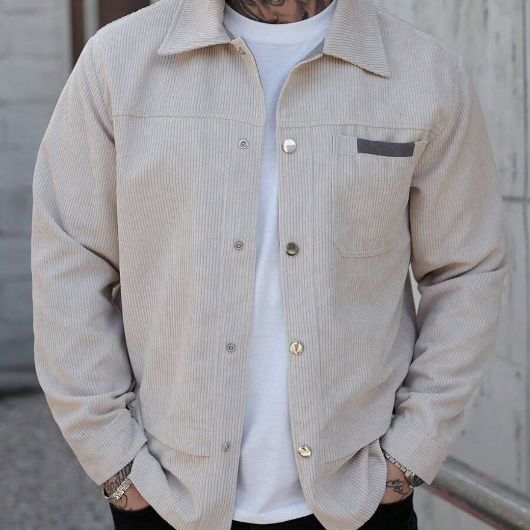 Jaqueta Masculina Casual Branca Inverno Fisco EGG Loja Viego jaqueta casual masculina jaqueta marrom masculina jaqueta masculina Jaqueta Masculina Casual Branca Inverno Fisco jaqueta masculina inverno jaqueta masculina para frio moda masculina inverno