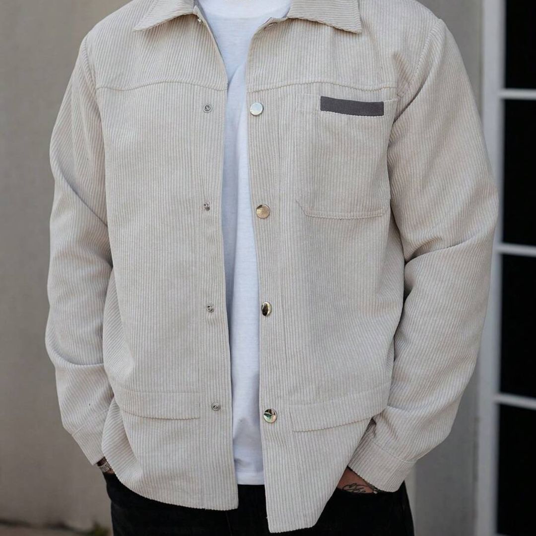Jaqueta Masculina Casual Branca Inverno Fisco Loja Viego jaqueta casual masculina jaqueta marrom masculina jaqueta masculina Jaqueta Masculina Casual Branca Inverno Fisco jaqueta masculina inverno jaqueta masculina para frio moda masculina inverno