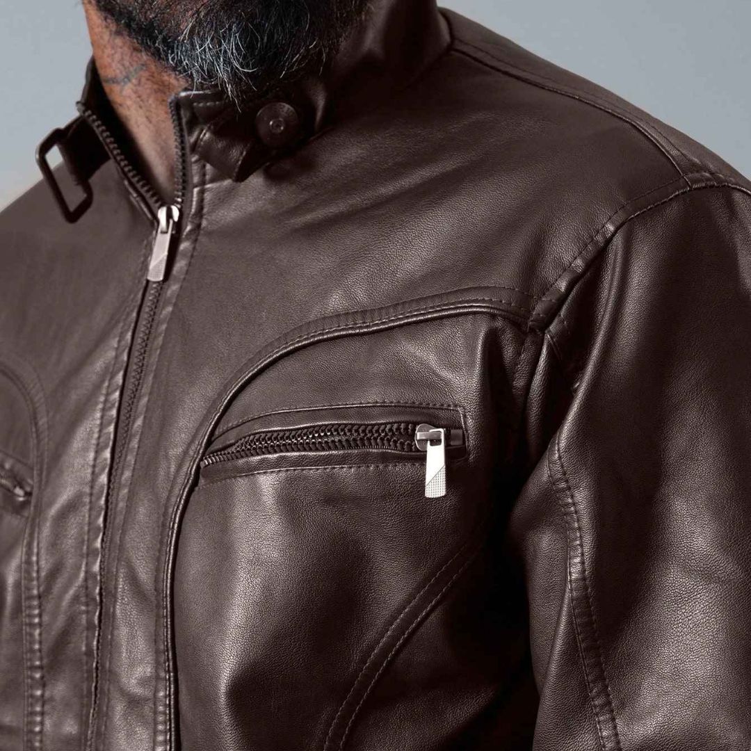 Jaqueta de Couro Masculina Marrom Inverno 2025 Loja Viego jaqueta casual masculina jaqueta couro jaqueta de couro Jaqueta de Couro Masculina Jaqueta de Couro Masculina Marrom Inverno 2025 jaqueta masculina jaqueta masculina estilosa jaqueta masculina inverno jaqueta para frio jaqueta preta masculina jaqueta urban jaqueta urban mens roupa masculina inverno