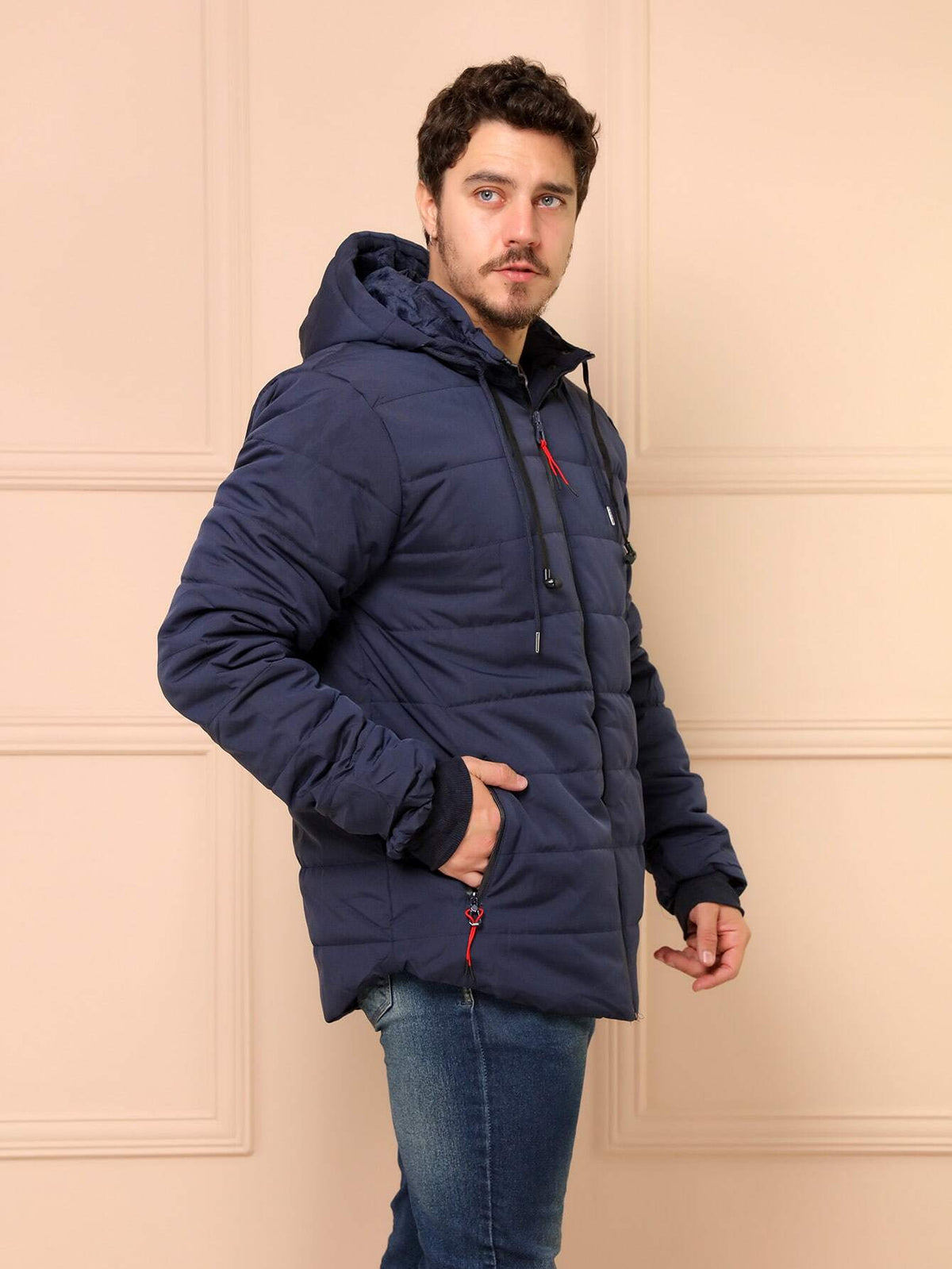 Jaqueta Bobojaco Masculino Bomber Navy Loja Viego