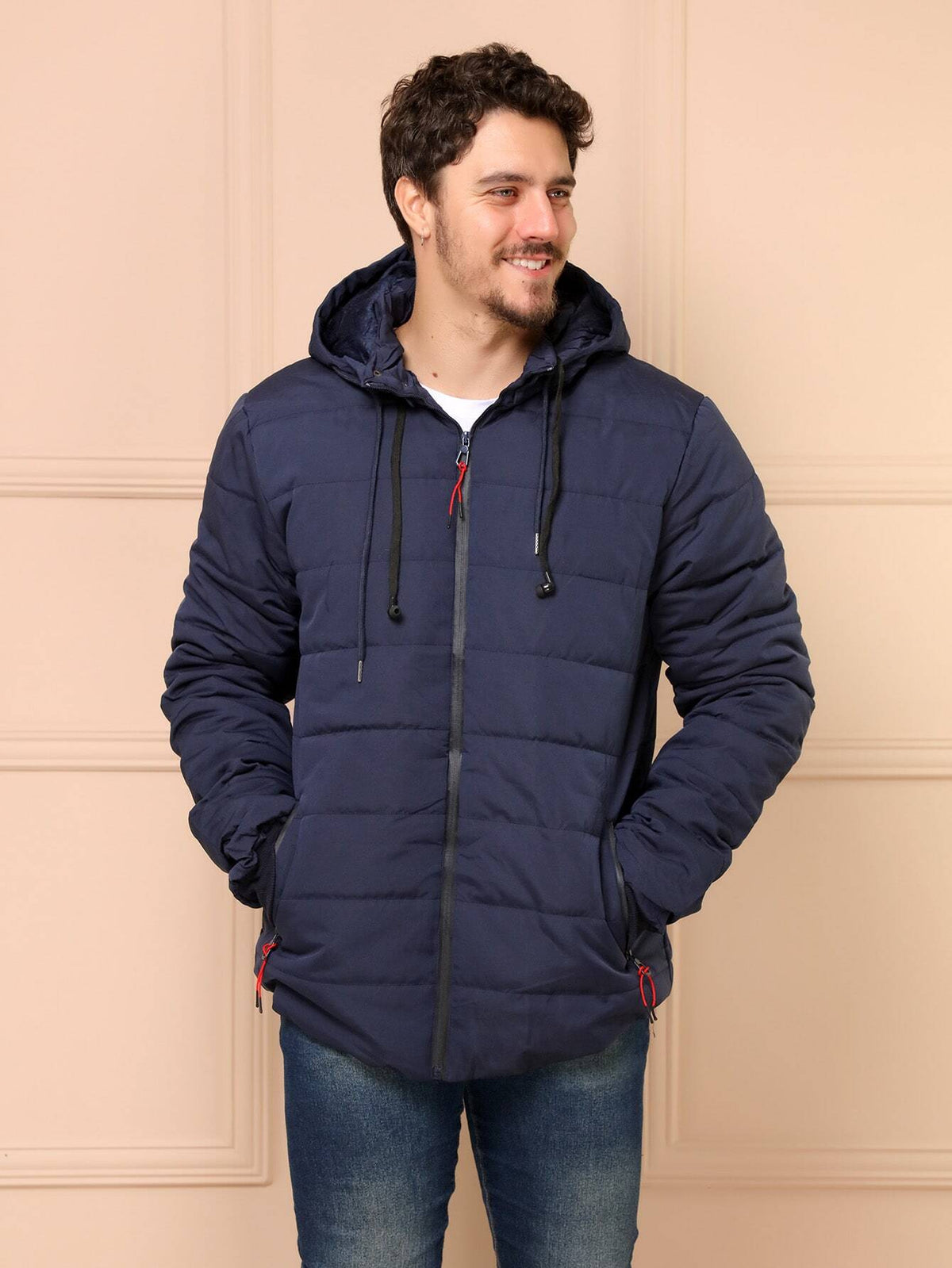 Jaqueta Bobojaco Masculino Bomber Navy Loja Viego