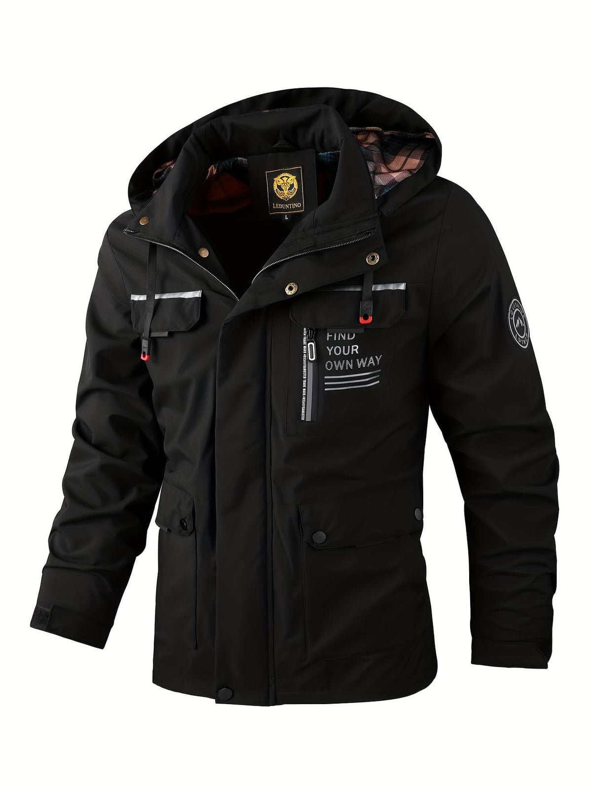 Jaqueta Corta Vento Masculino Black G1 Loja Viego