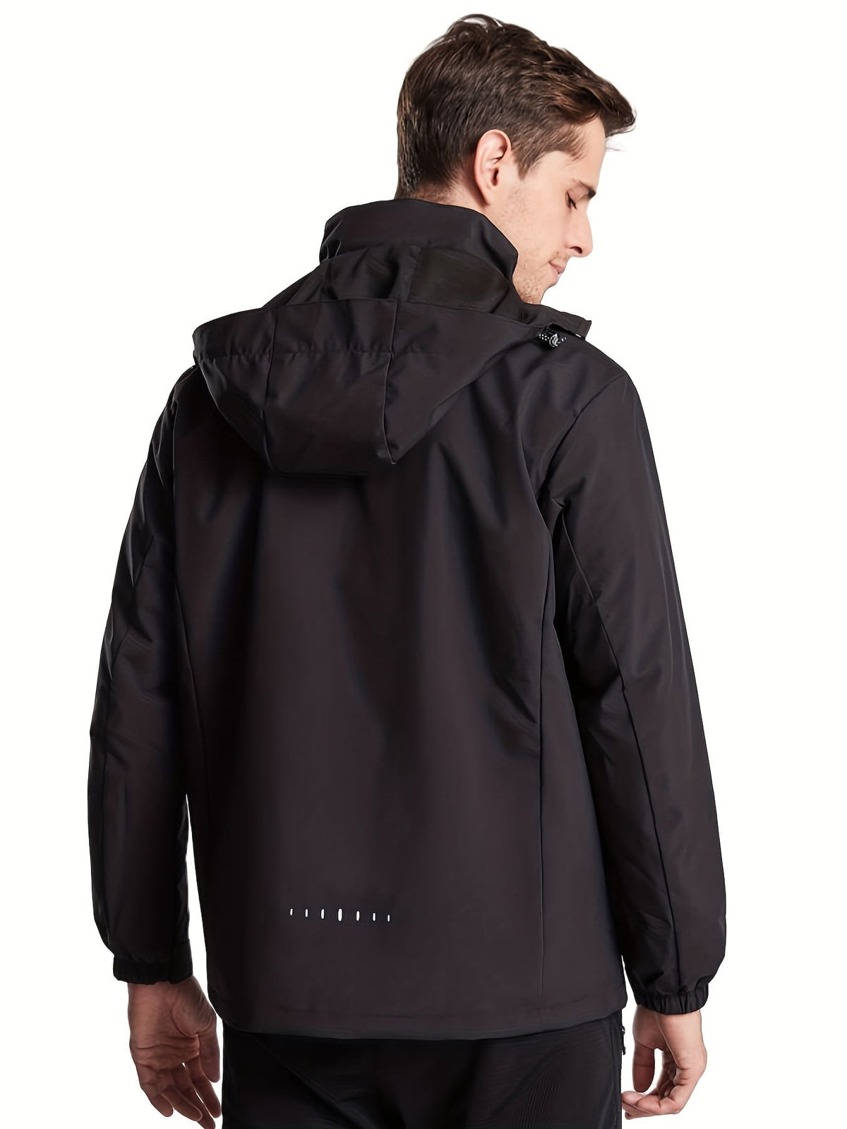 Jaqueta Corta Vento Masculino Preto Hawk Loja Viego