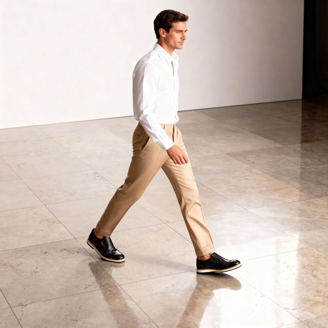 Mocassim Masculino Loafer de Couro Portofino Loja Viego