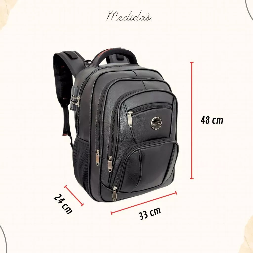 Mochila Masculina Couro Viego Trabalho Faculdade Escola loja viego mochila mochila de couro mochila de couro masculino mochila masculina Mochila Masculina Couro Viego Trabalho Faculdade Escola Mochila Masculina Reforçada Notebook mochila notebook