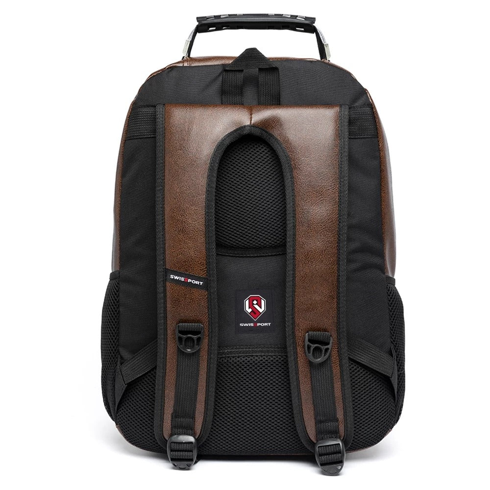 Mochila Masculina Executiva Resistente Espaçosa Carbon loja viego mochila mochila de couro mochila de couro masculino mochila masculina Mochila Masculina Executiva Resistente Espaçosa Carbon Mochila Masculina Reforçada Notebook mochila notebook