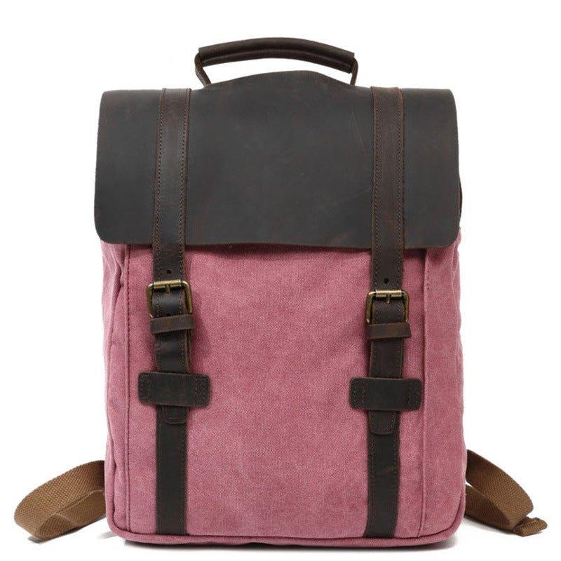 Mochila de Lona para Notebook Vintage Nomad Rosa Loja Viego mochila de lona mochila de lona para notebook Mochila de Lona para Notebook Vintage Nomad mochila lona mochila masculina mochila masculina de lona mochila masculina vintage mochila vintage mochilas de lona