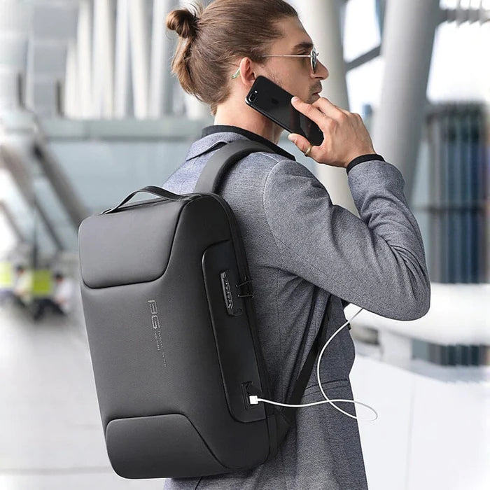 Mochila Executiva - Notebook 15, Impermeável, Porta Usb e Trava Tsa Loja Viego