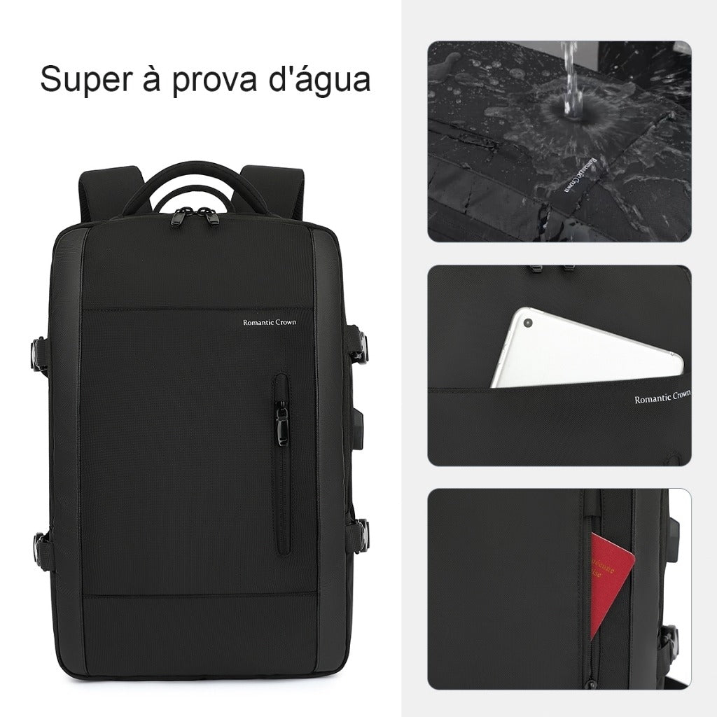 Mochila Executiva Impermeável Grande Reforçada Loja Viego mochila Mochila Executiva Impermeável Grande Reforçada Mochila Impermeável Mochila Impermeável masculina mochila masculina mochila para homem