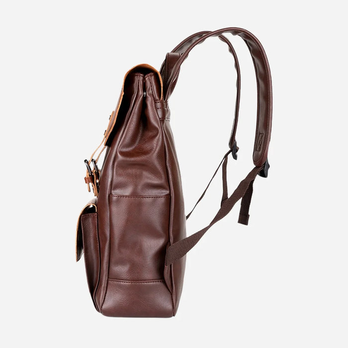Mochila de Couro Retrô Modelo Venture Loja Viego mochila de couro mochila de couro masculino Mochila de Couro retrô Mochila de Couro Retrô Modelo Venture mochila executiva mochila masculina mochila retrô
