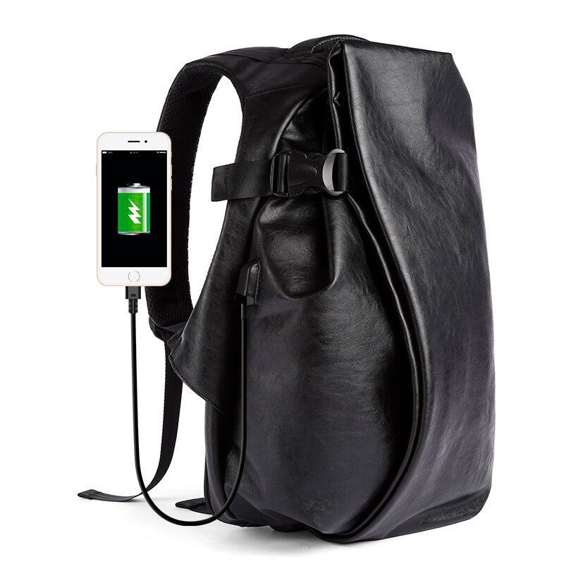 Mochilas de Couro Masculina Impermeável Vintage Preto Loja Viego mochila vintage Mochilas de Couro Masculina Mochilas de Couro Masculina Impermeável Vintage Mochilas de Couro Vintage