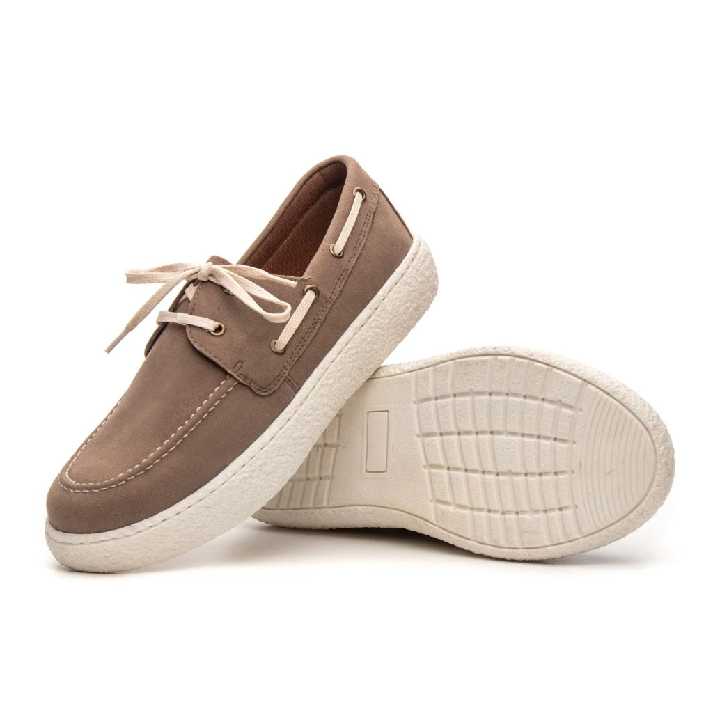 Sapato Mocassim Masculino Loafer Dockside Areia Viego