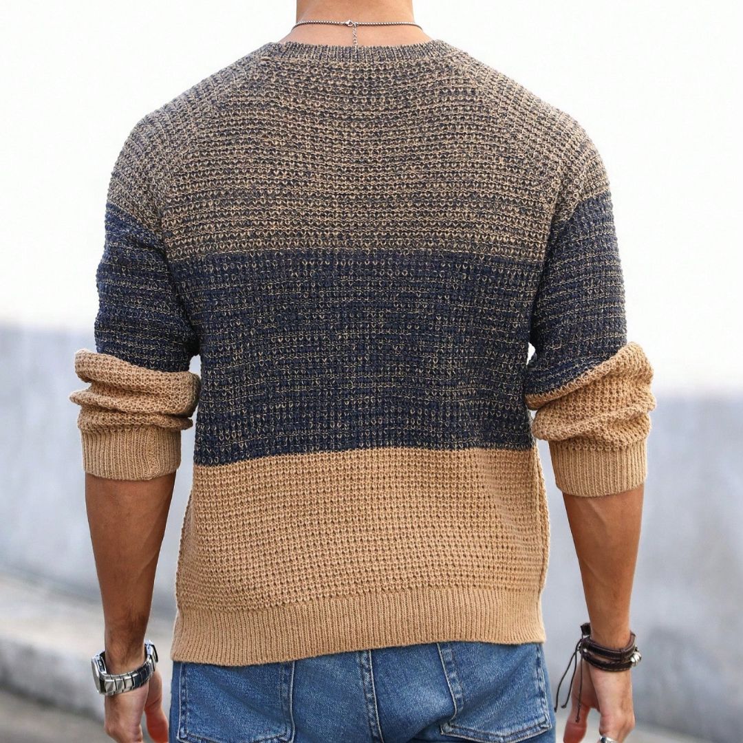 Suéter Masculino Listrado Caqui Urban Viego Loja Viego frio suéter casual suéter durável suéter estiloso suéter listrado Suéter Masculino Suéter Masculino Listrado Caqui Urban Viego suéter masculino urban suéter para dia a dia suéter para frio