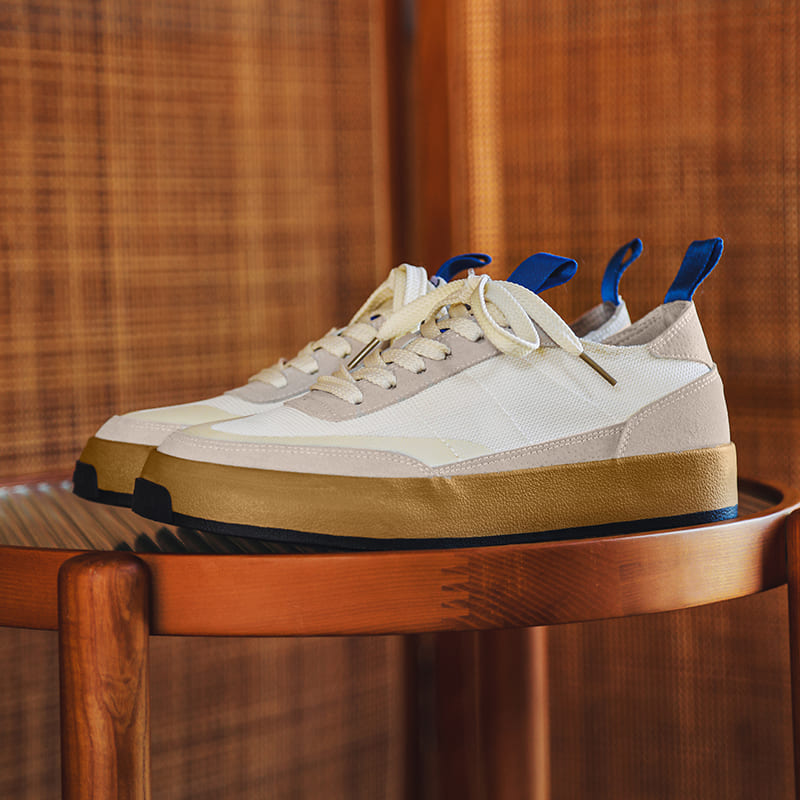 Tênis Branco Masculino Casual Modelo Mirae Loja Viego tenis branco tenis branco masculino tenis branco masculino casual tenis masculino tenis masculino casual tenis masculino retro Tênis Tênis Branco Masculino Casual Modelo Mirae tênis branco masculino dia a dia tênis branco masculino para trabalho